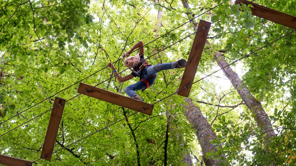 Accrobranche pour débutants dans les Pyrénées-Orientales : des parcours accessibles