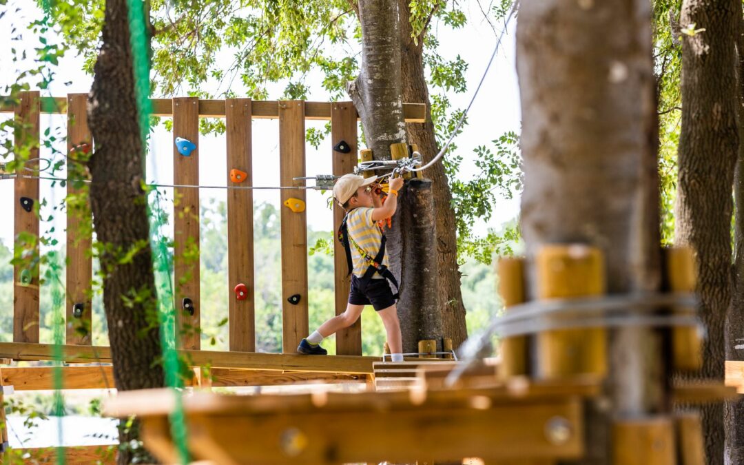 Tyroliennes pour enfants près de Perpignan : sécurité et premières sensations